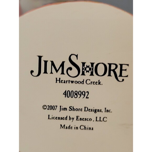 Jim Shore 2007 Christmas Nativity Hanging Ornament Winter Angel With Hanger - Picture 8 of 8